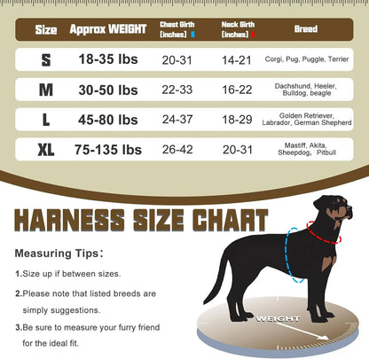 AUROTH Tactical Dog Harness