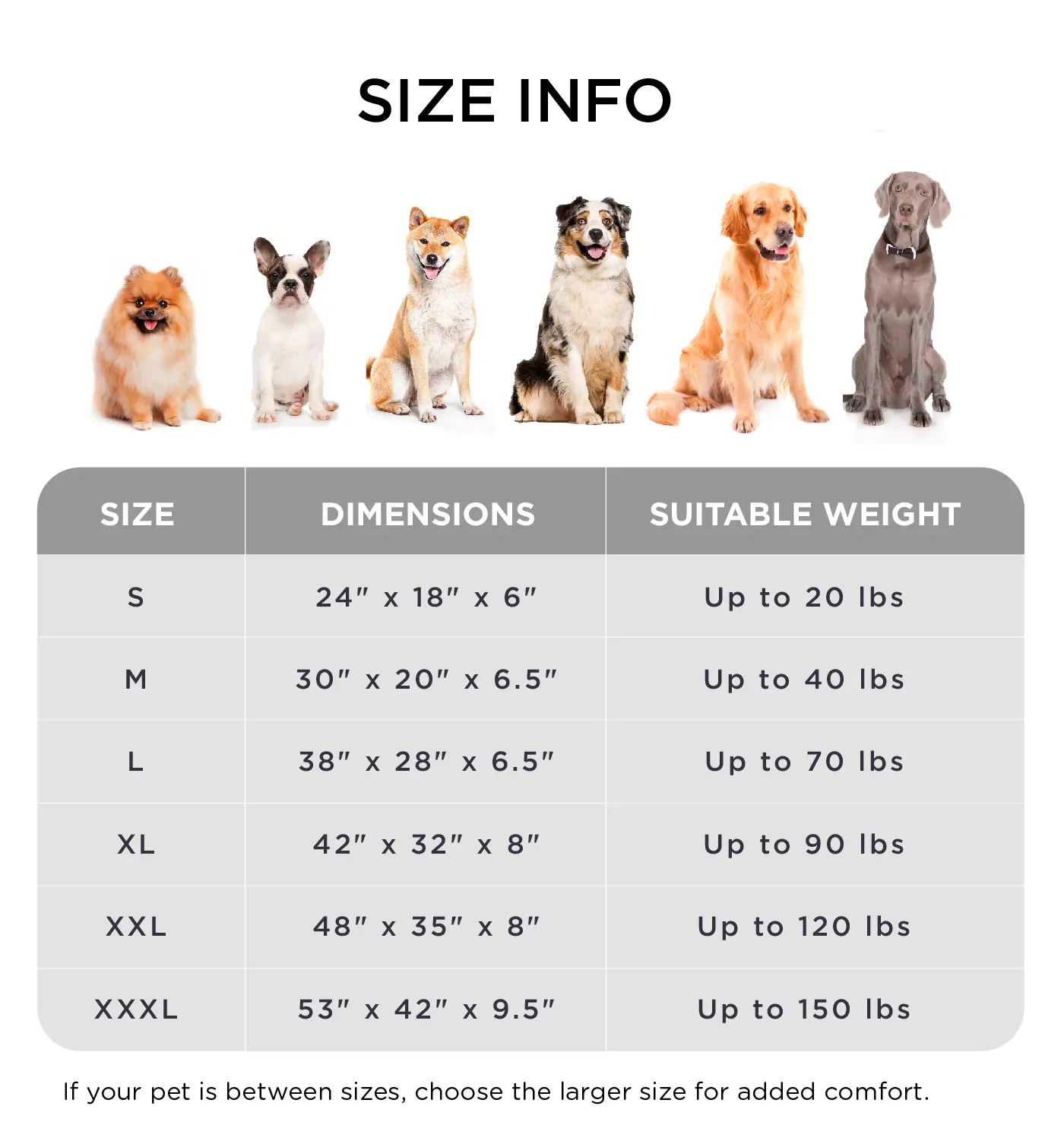     MADE 4 PETS Orthopedic Dog Bed – Waterproof Memory Foam Pet Mattress