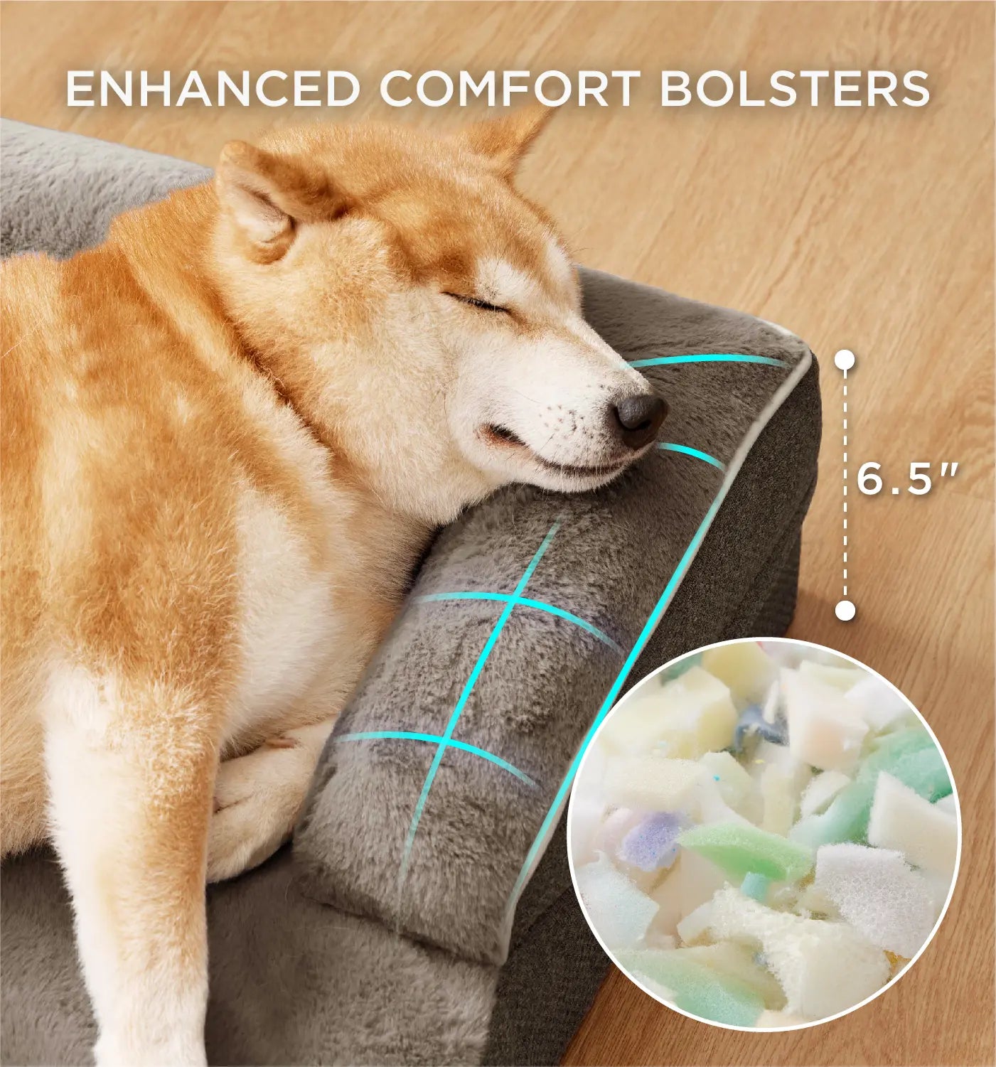     MADE 4 PETS Orthopedic Dog Bed – Waterproof Memory Foam Pet Mattress