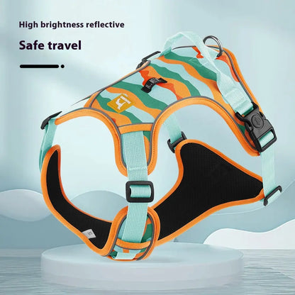 UrbanPaw™ Reflective Harness Leash Set